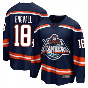 Breakaway Fanatics Branded Youth Pierre Engvall Navy Special Edition 2.0 Jersey - NHL New York Islanders