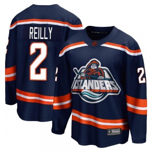 Breakaway Fanatics Branded Youth Mike Reilly Navy Special Edition 2.0 Jersey - NHL New York Islanders