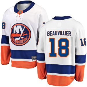 Breakaway Fanatics Branded Adult Anthony Beauvillier White Away Jersey - NHL New York Islanders
