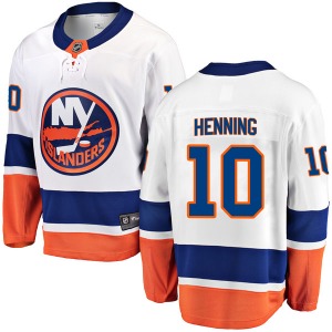 Breakaway Fanatics Branded Adult Lorne Henning White Away Jersey - NHL New York Islanders
