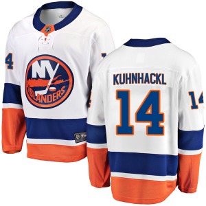 Breakaway Fanatics Branded Adult Tom Kuhnhackl White Away Jersey - NHL New York Islanders