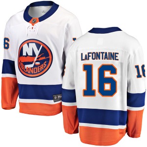 Breakaway Fanatics Branded Adult Pat LaFontaine White Away Jersey - NHL New York Islanders