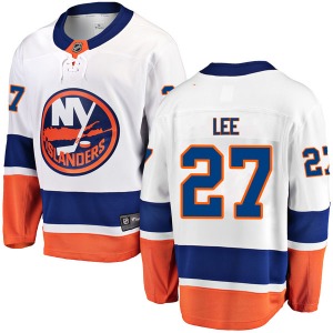 Breakaway Fanatics Branded Adult Anders Lee White Away Jersey - NHL New York Islanders