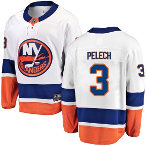 Breakaway Fanatics Branded Adult Adam Pelech White Away Jersey - NHL New York Islanders