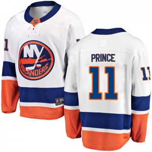 Breakaway Fanatics Branded Adult Shane Prince White Away Jersey - NHL New York Islanders