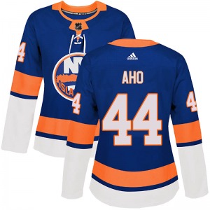 Authentic Adidas Women's Sebastian Aho Royal Home Jersey - NHL New York Islanders
