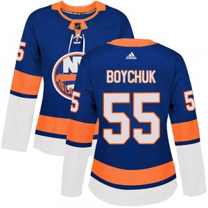 Authentic Adidas Women's Johnny Boychuk Royal Home Jersey - NHL New York Islanders