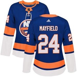Authentic Adidas Women's Scott Mayfield Royal Home Jersey - NHL New York Islanders