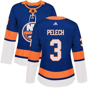 Authentic Adidas Women's Adam Pelech Royal Home Jersey - NHL New York Islanders