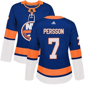 Authentic Adidas Women's Stefan Persson Royal Home Jersey - NHL New York Islanders