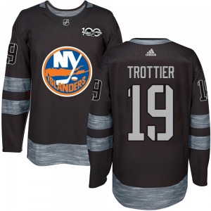 Authentic Youth Bryan Trottier Black 1917-2017 100th Anniversary Jersey - NHL New York Islanders