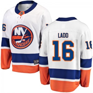 Breakaway Fanatics Branded Youth Andrew Ladd White Away Jersey - NHL New York Islanders
