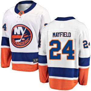 Breakaway Fanatics Branded Youth Scott Mayfield White Away Jersey - NHL New York Islanders