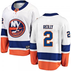 Breakaway Fanatics Branded Youth Mike Reilly White Away Jersey - NHL New York Islanders
