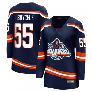Breakaway Fanatics Branded Women's Johnny Boychuk Navy Special Edition 2.0 Jersey - NHL New York Islanders
