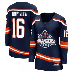 Breakaway Fanatics Branded Women's Arnaud Durandeau Navy Special Edition 2.0 Jersey - NHL New York Islanders