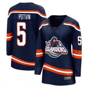 Breakaway Fanatics Branded Women's Denis Potvin Navy Special Edition 2.0 Jersey - NHL New York Islanders