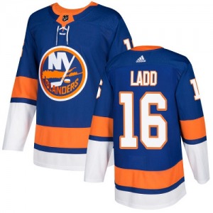Authentic Adidas Youth Andrew Ladd Royal Blue Home Jersey - NHL New York Islanders