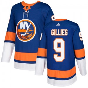 Authentic Adidas Youth Clark Gillies Royal Blue Home Jersey - NHL New York Islanders