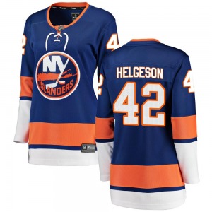 Breakaway Fanatics Branded Women's Seth Helgeson Blue Home Jersey - NHL New York Islanders