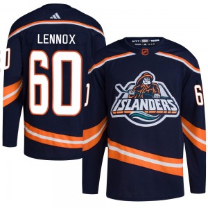 Authentic Adidas Adult Tristan Lennox Navy Reverse Retro 2.0 Jersey - NHL New York Islanders
