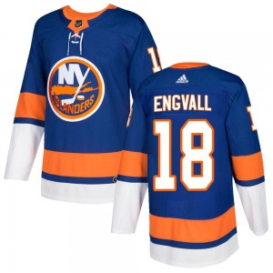 Authentic Adidas Adult Pierre Engvall Royal Home Jersey - NHL New York Islanders