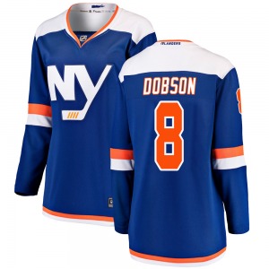 Breakaway Fanatics Branded Women's Noah Dobson Blue Alternate Jersey - NHL New York Islanders