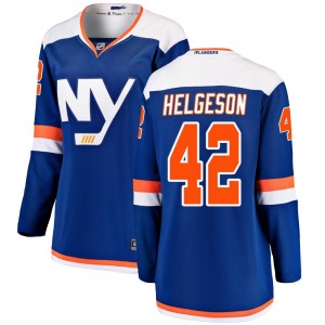 Breakaway Fanatics Branded Women's Seth Helgeson Blue Alternate Jersey - NHL New York Islanders