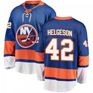 Breakaway Fanatics Branded Adult Seth Helgeson Blue Home Jersey - NHL New York Islanders